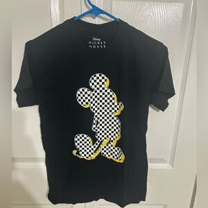 Disney Black Mickey Mouse Tee Unisex size small worn once